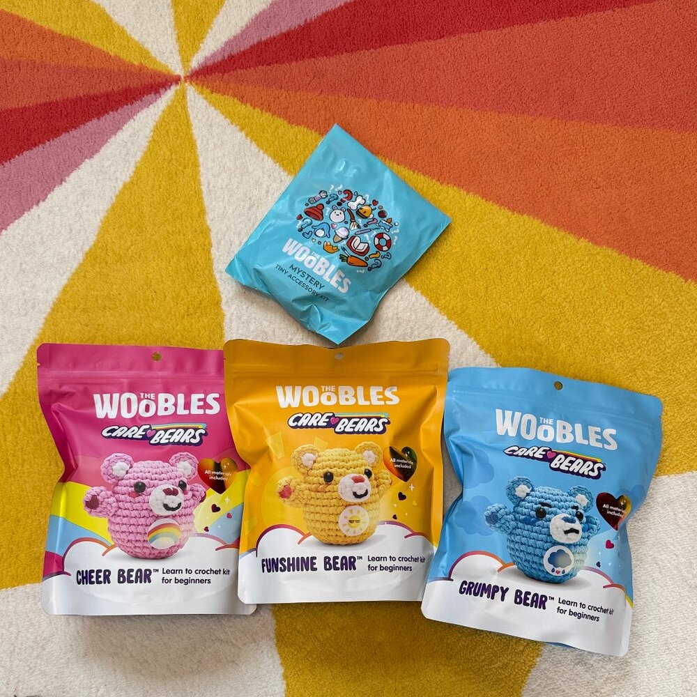 Woobles Care Bears Pack with Surprise Accessory